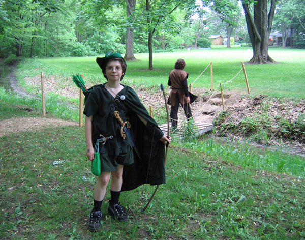 Robin Hood: Before - the Original photograph.