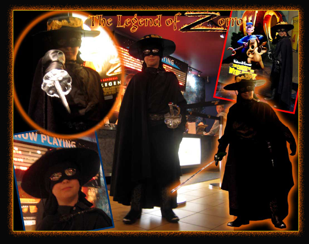 Zorro on Opening Night