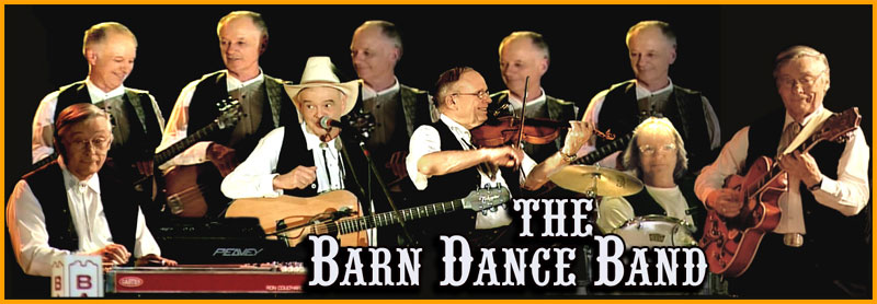 This composite image includes multiple poses of some of the band members playing instruments.