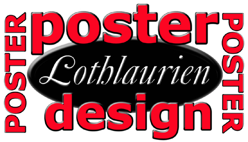 Lothlaurien Poster Design Logo