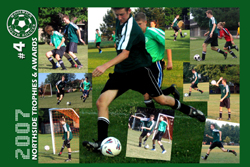 a soccer team soccer card